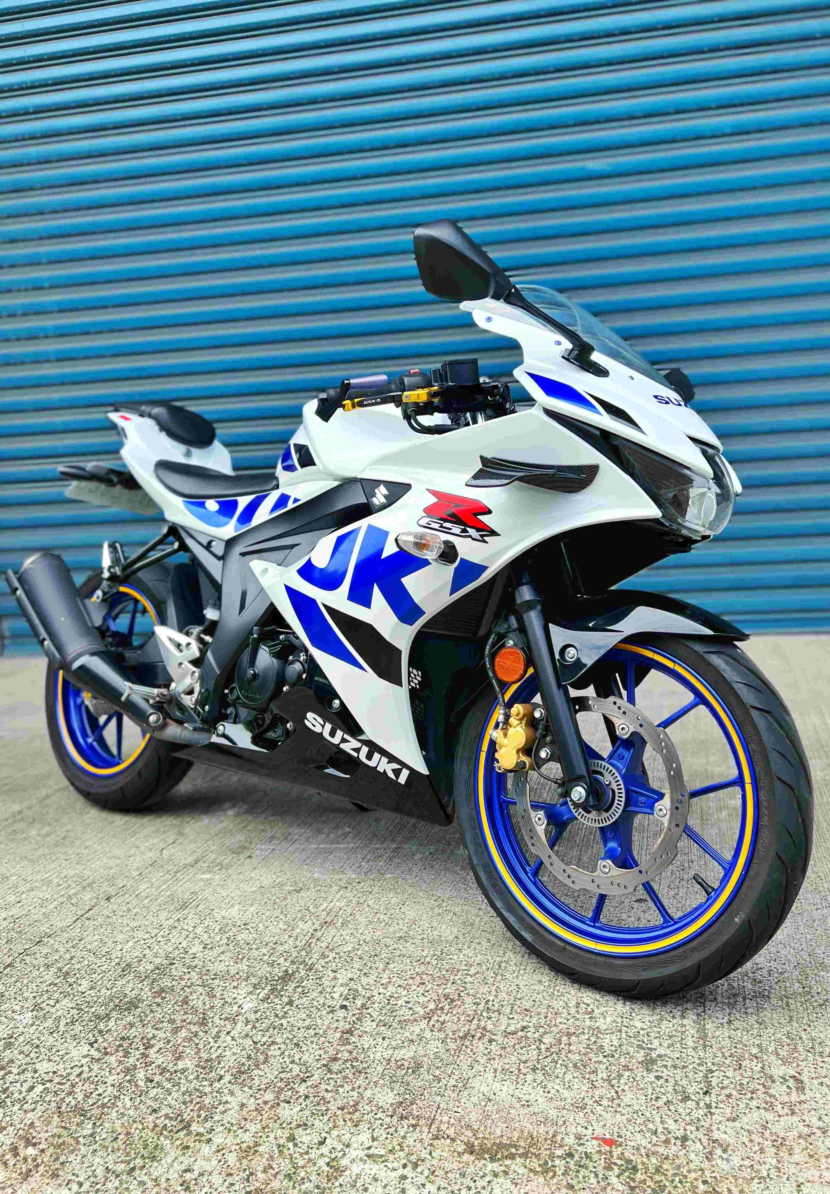 【阿宏大型重機買賣】SUZUKI GSX-R150 - 「Webike-摩托車市」 2020年 小阿魯 稀有白色系 眾多改裝 阿宏大型重機買賣