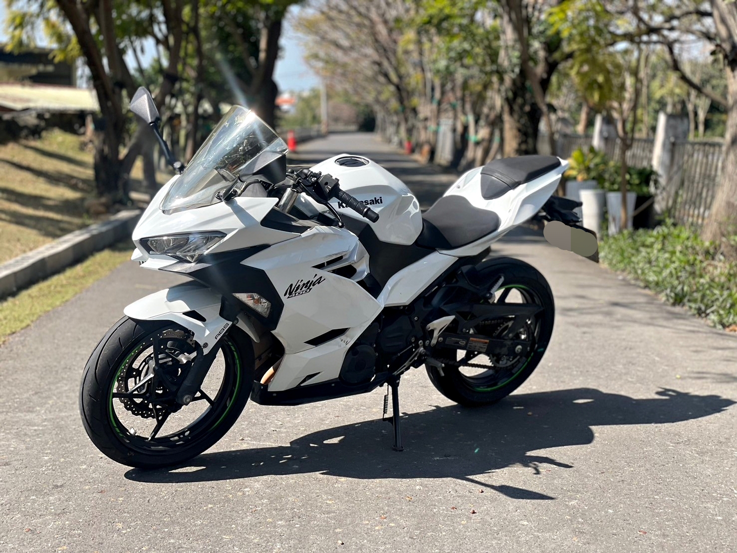 KAWASAKI NINJA400 - 中古/二手車出售中 川崎帥氣入門車 NINJA400白色 | 武士重機-阿良