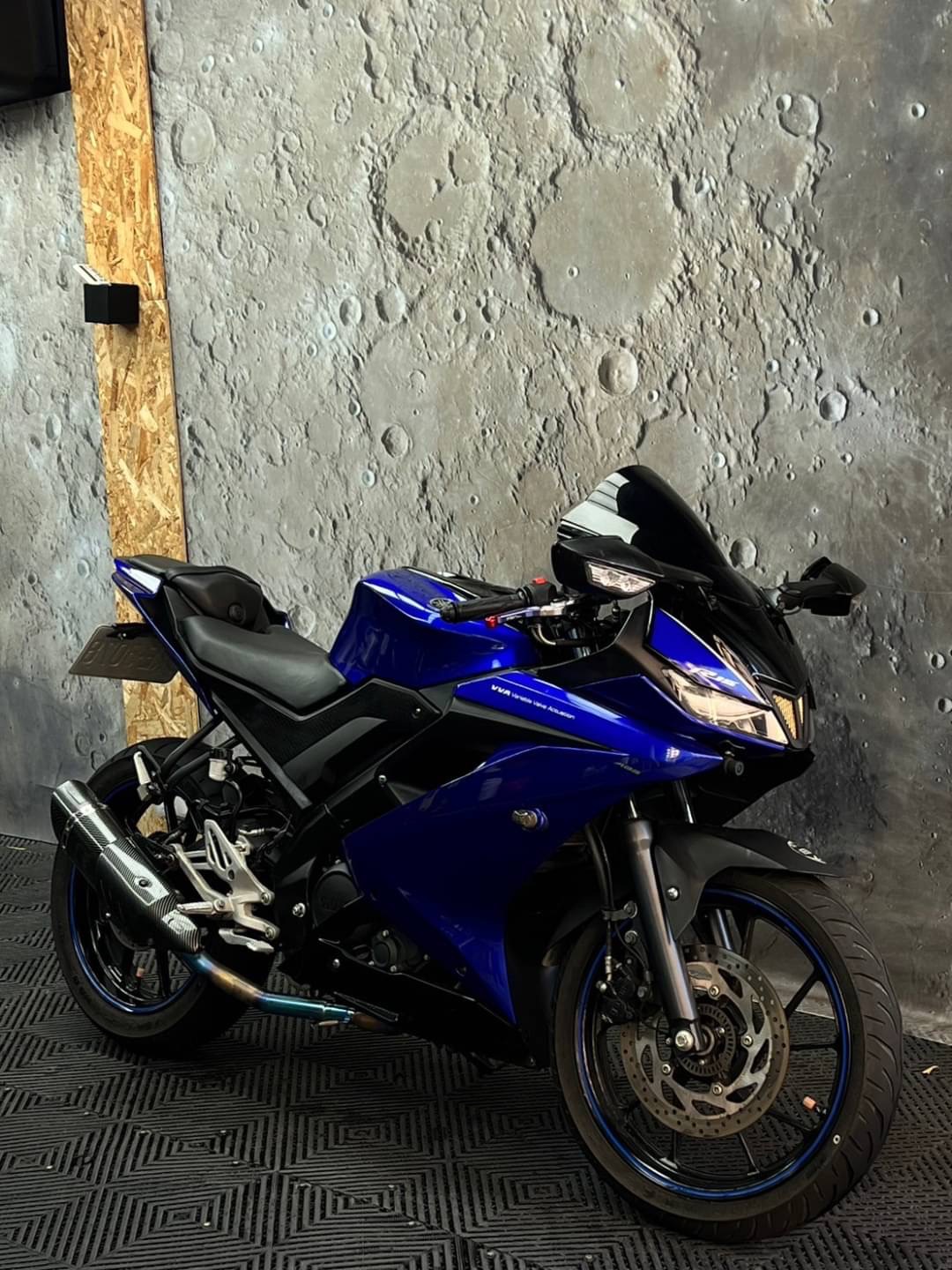 【個人自售】YAMAHA YZF-R15 - 「Webike-摩托車市」 2019年出廠 Yamaha YZF-R15V3 ABS版 正叉 藍黑色