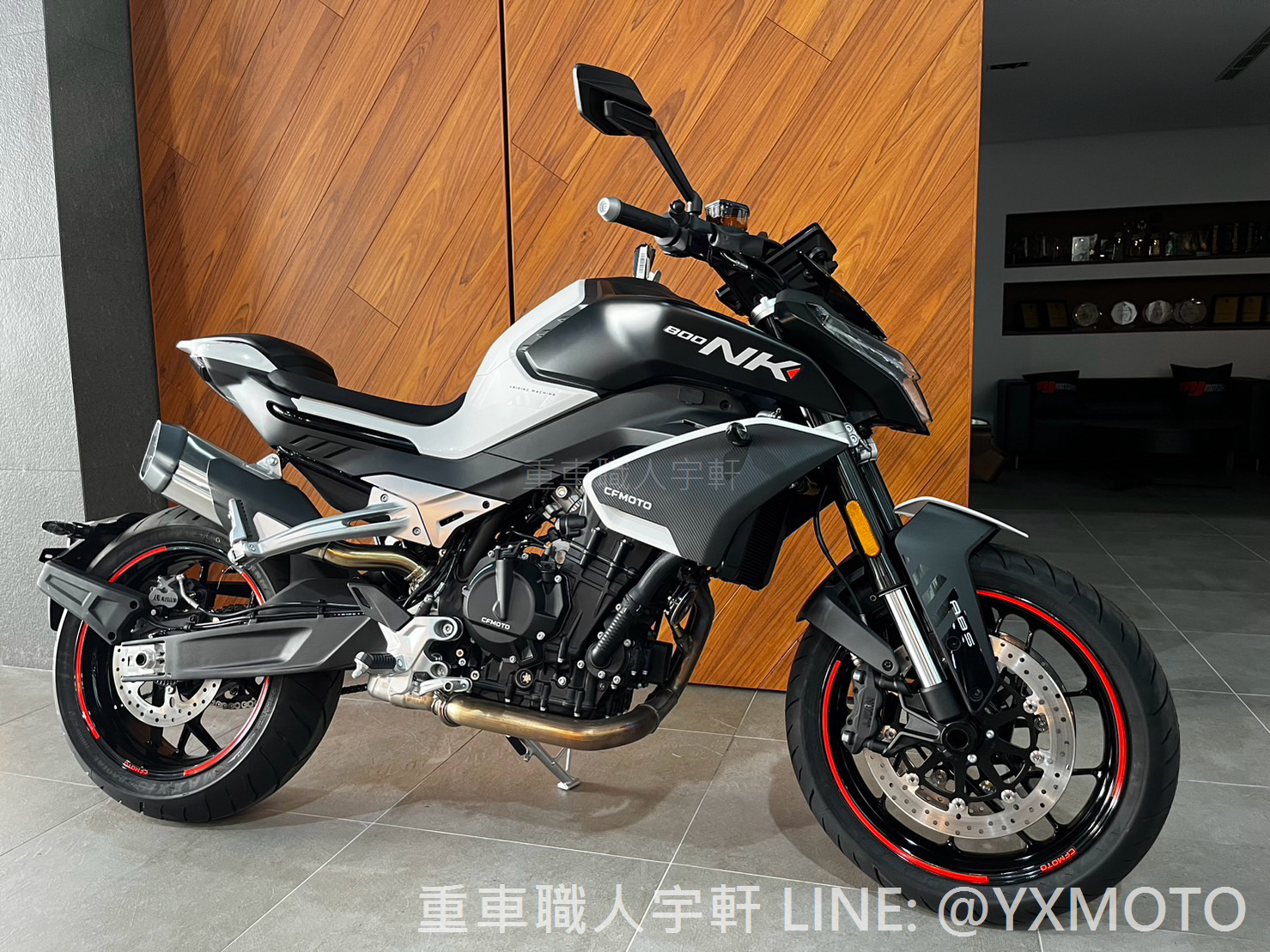 【重車銷售職人-宇軒 (敏傑)】CFMOTO 800NK - 「Webike-摩托車市」 【健雄宇軒】零利率 熱烈預購中 ! CFMOTO 800NK 白色 強悍街跑 總代理公司車