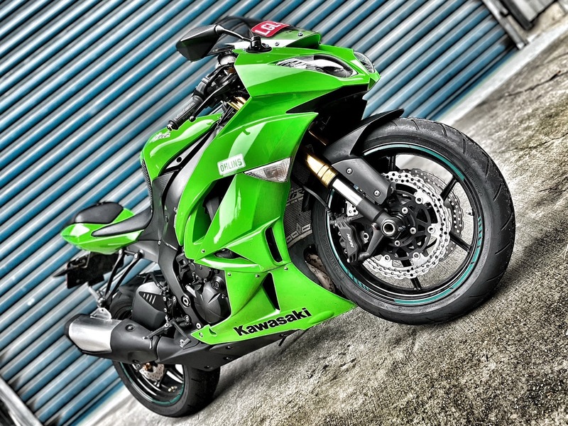 KAWASAKI NINJA ZX-6R - 中古/二手車出售中 Ohlins後避震 基本改裝 原廠殼 小資族二手重機買賣 | 小資族二手重機買賣