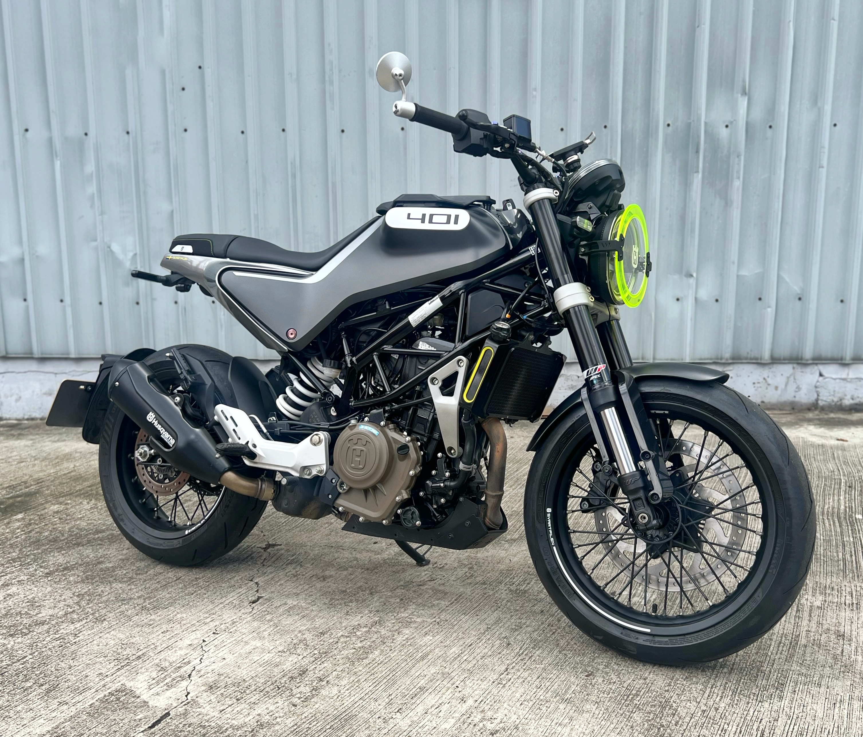 【阿宏大型重機買賣】HUSQVARNA SVARTPILEN 401 - 「Webike-摩托車市」 2021年 黑箭 401 基本改 無摔 無事故