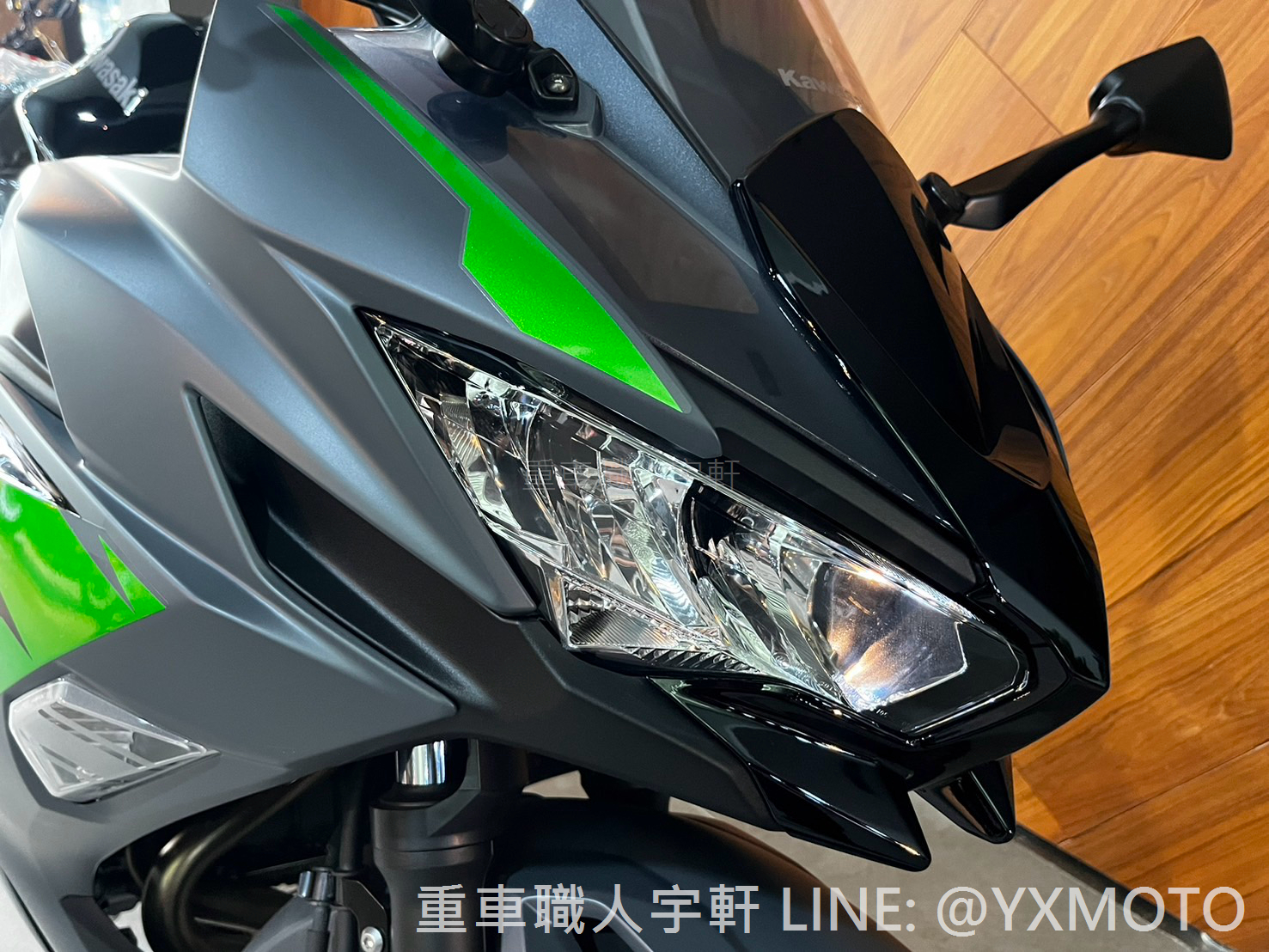 KAWASAKI NINJA650新車出售中 【敏傑宇軒】Kawasaki 忍者 Ninja 650 2024 消光灰亮綠 總代理公司車 | 重車銷售職人-宇軒 (敏傑)