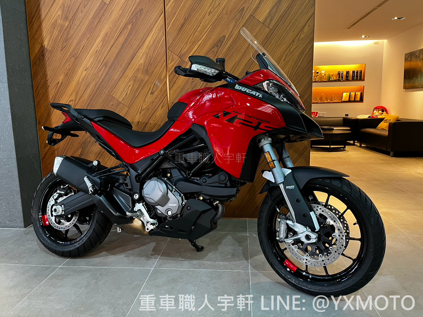 【重車銷售職人-宇軒 (敏傑)】DUCATI Multistrada V2S - 「Webike-摩托車市」 【敏傑宇軒】全額72期零利率 ! 杜卡迪 DUCATI Multistrada V2S 電子鳥 紅色 總代理公司車