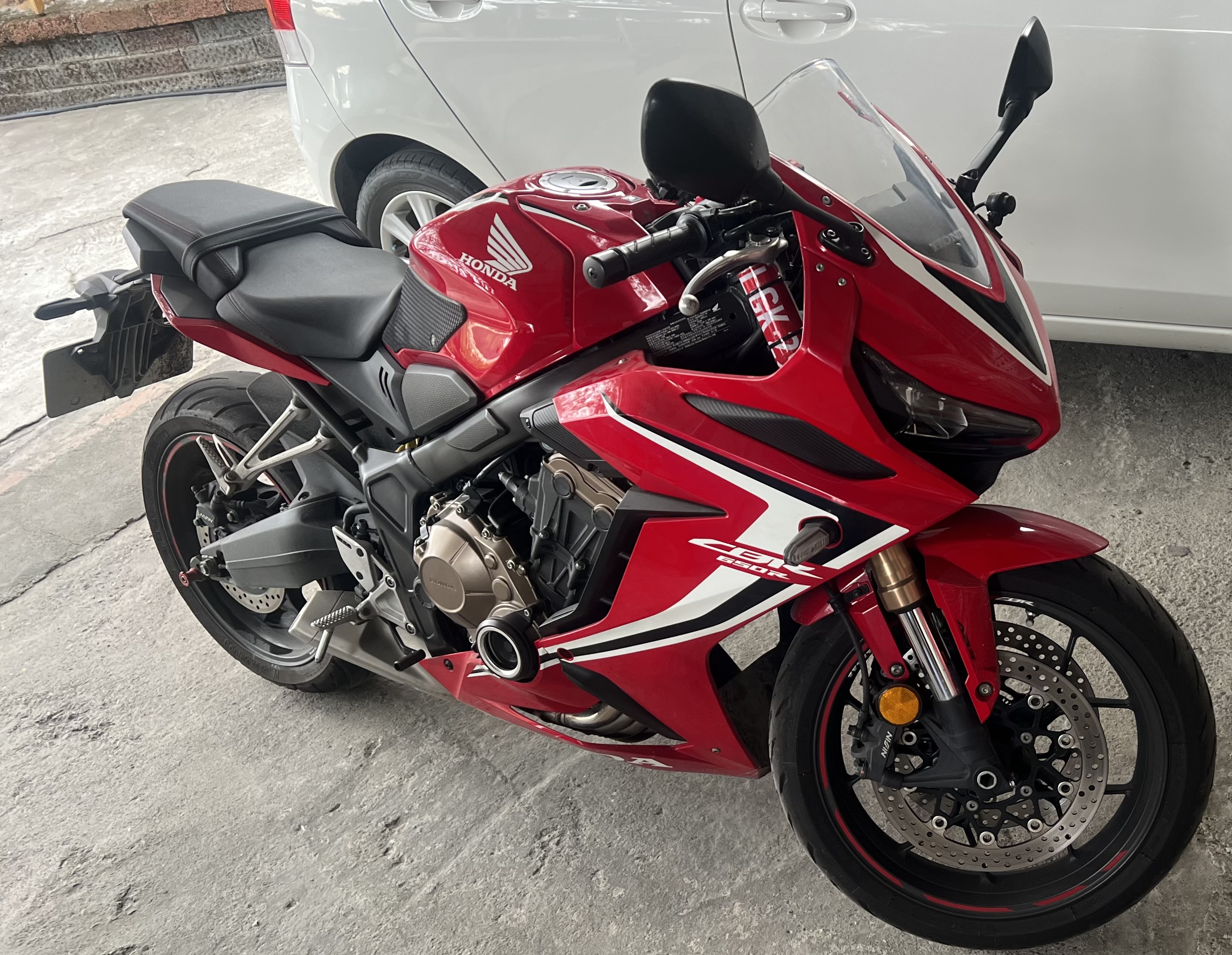 HONDA CBR650R - 中古/二手車出售中 手機架 充電器 前後行車紀錄器 | 個人自售