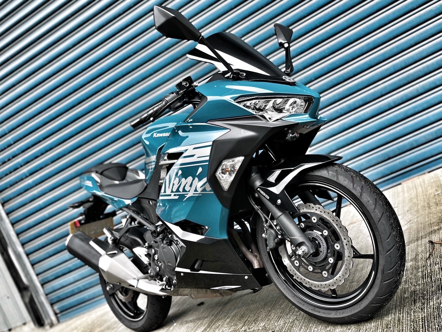 【小資族二手重機買賣】KAWASAKI NINJA400 - 「Webike-摩托車市」 基本改裝 原廠保固時間小資族二手重機買賣