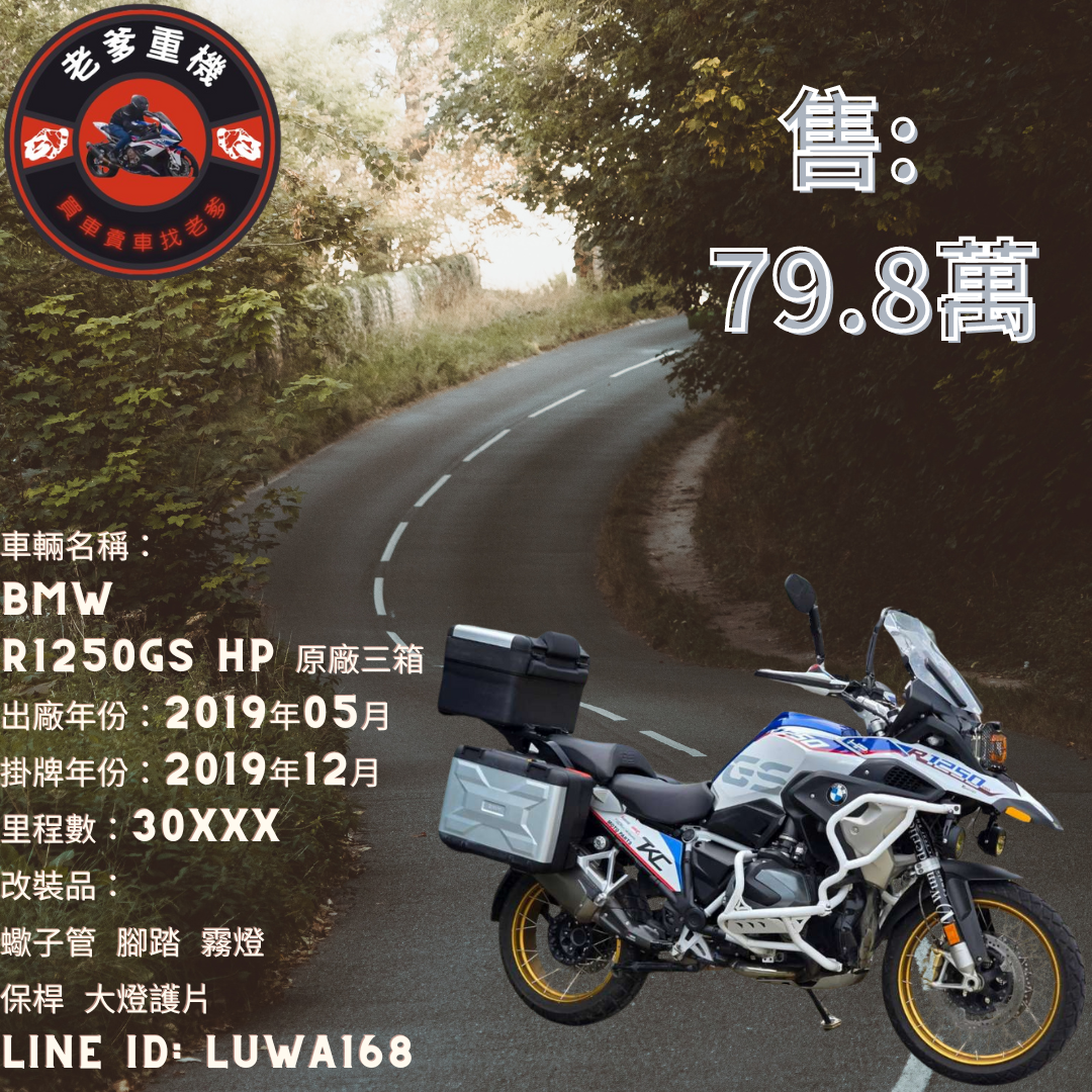 【老爹重機】BMW R1250GS - 「Webike-摩托車市」