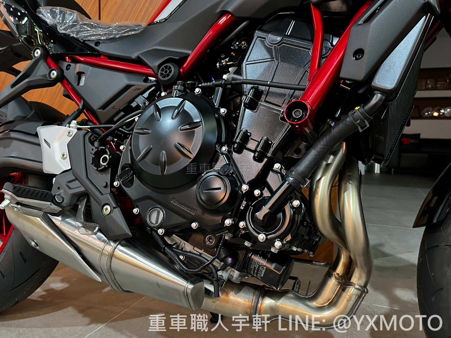 KAWASAKI Z650新車出售中 【敏傑宇軒】全額72期零利率 ! Kawasaki Z650 2024 黑紅白 總代理公司車 | 重車銷售職人-宇軒 (敏傑)