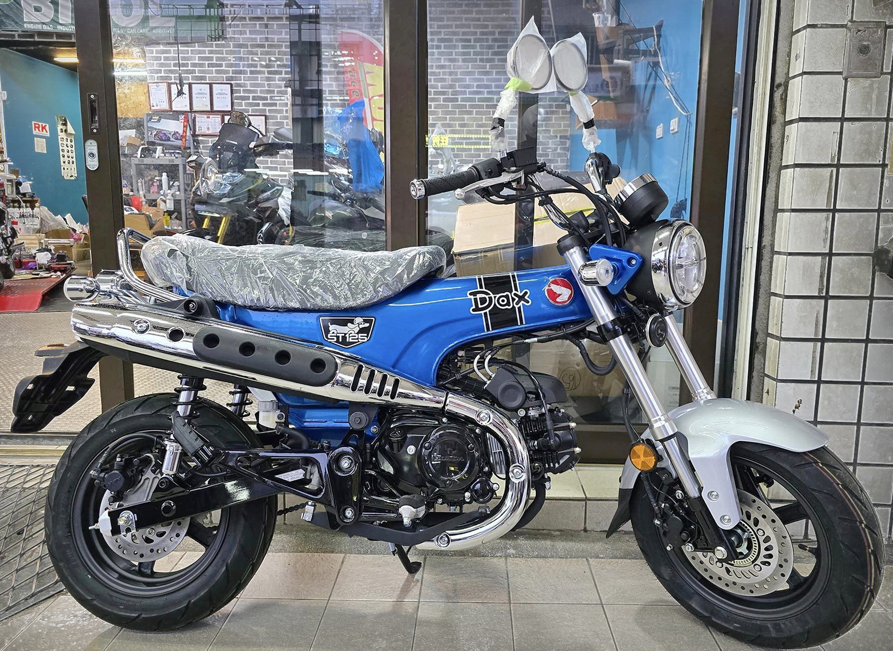 HONDA DAX125 ABS新車出售中  【全新車】2024 HONDA DAX125 ABS 田宮藍 全新車售價$13.8萬 ST125 | 勝大重機