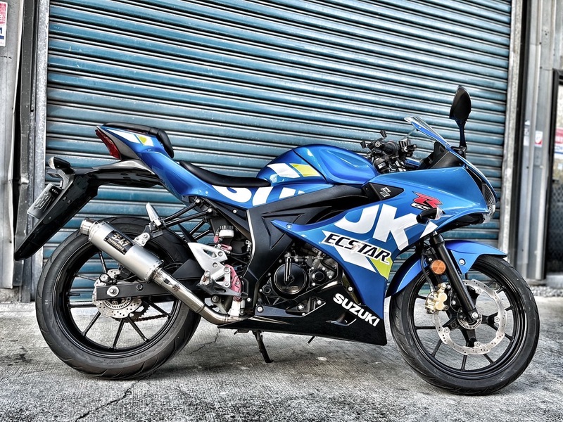 SUZUKI GSX-R150 - 中古/二手車出售中 全段吉村管 半組腳踏後移 里程保證 無摔車無事故 | 小資族二手重機買賣