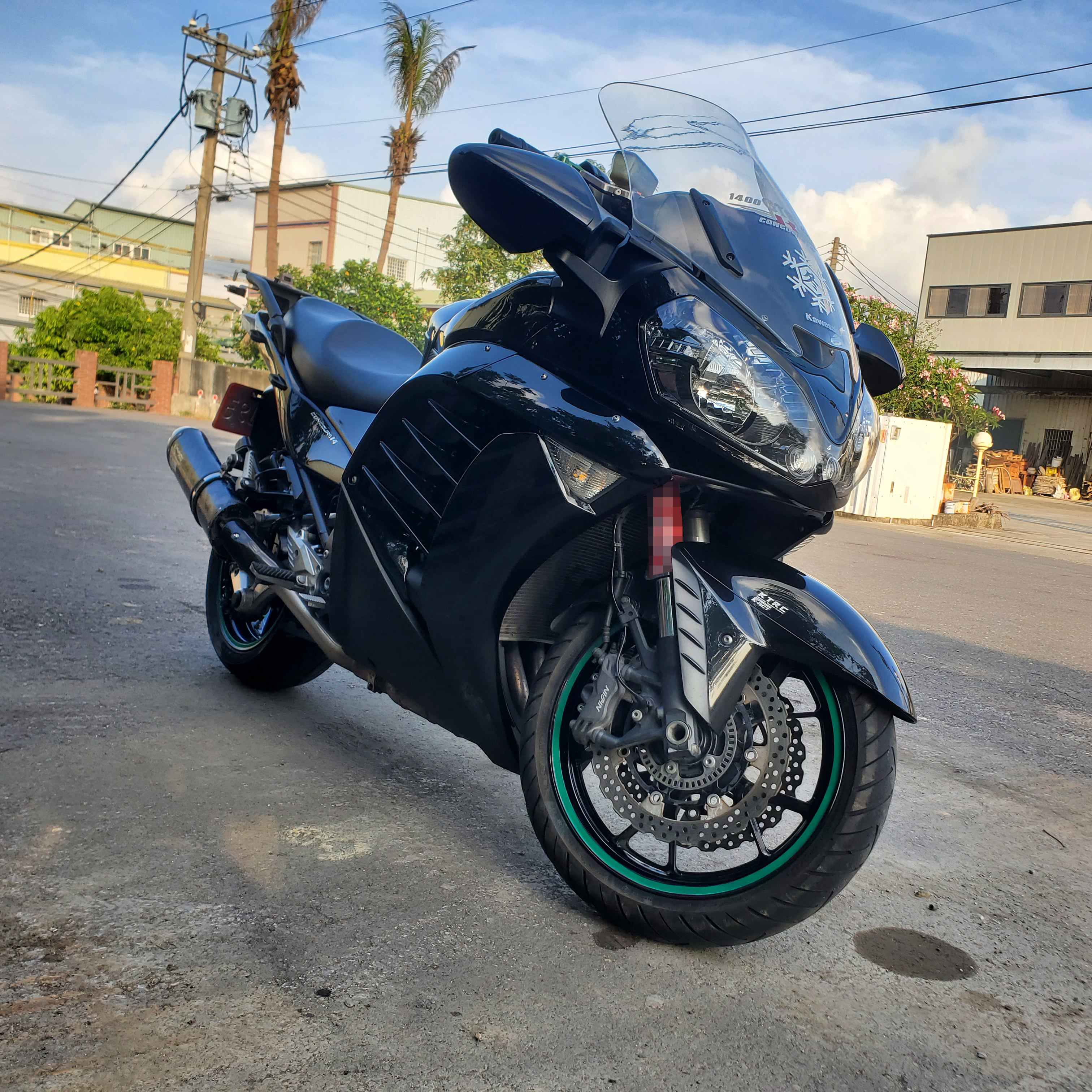 KAWASAKI CONCOURS 14 (1400GTR) - 中古/二手車出售中 2014 川崎 KAWASAKI GTR1400 紅牌巡航車 公路巡航 旅行車 紅牌重機 可全額分期 | 飛翔國際