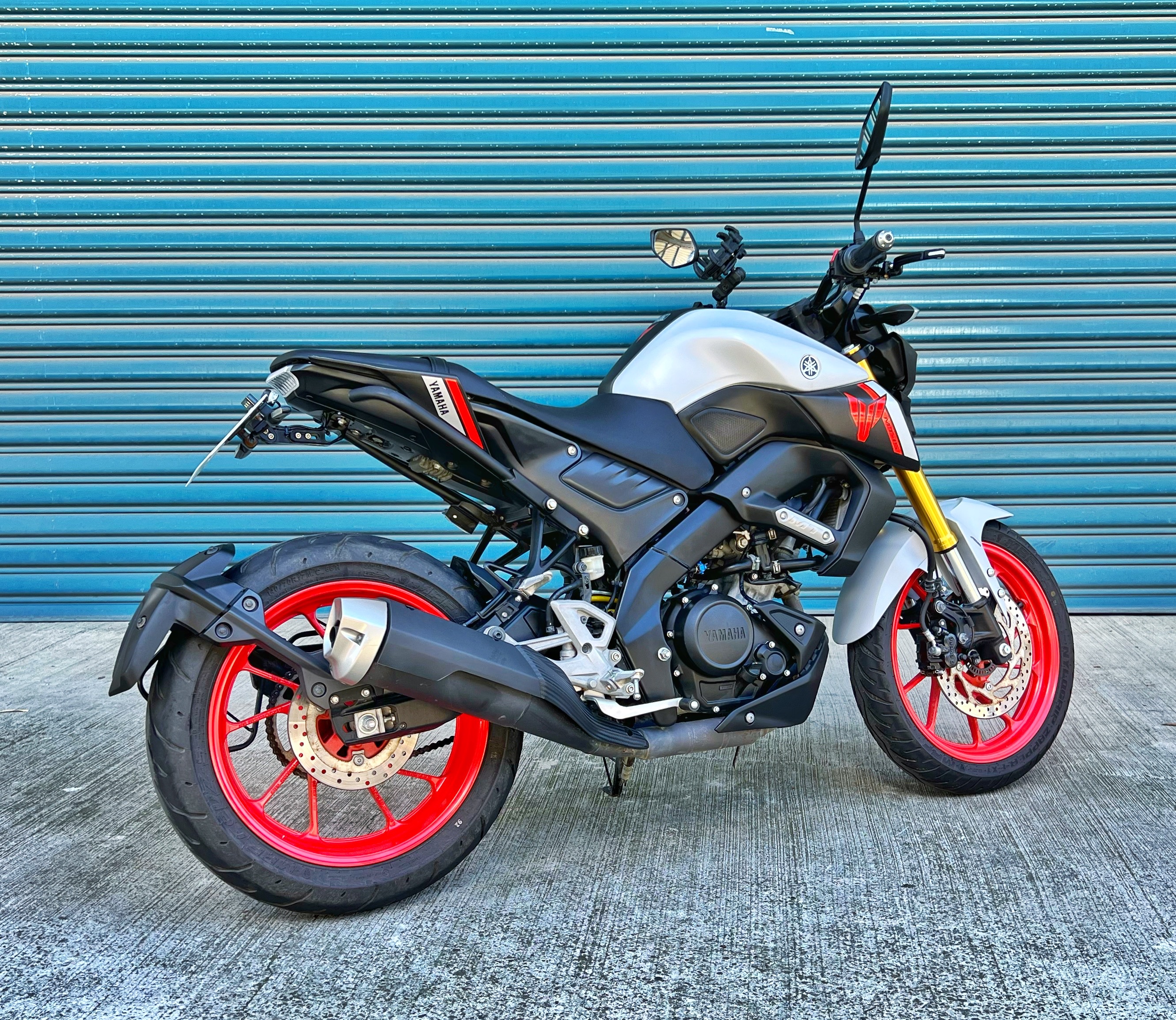 YAMAHA MT-15 - 中古/二手車出售中 2022年 MT-15 V2 多樣改裝 無摔 無事故 里程不到3千 阿宏大型重機買賣 | 阿宏大型重機買賣