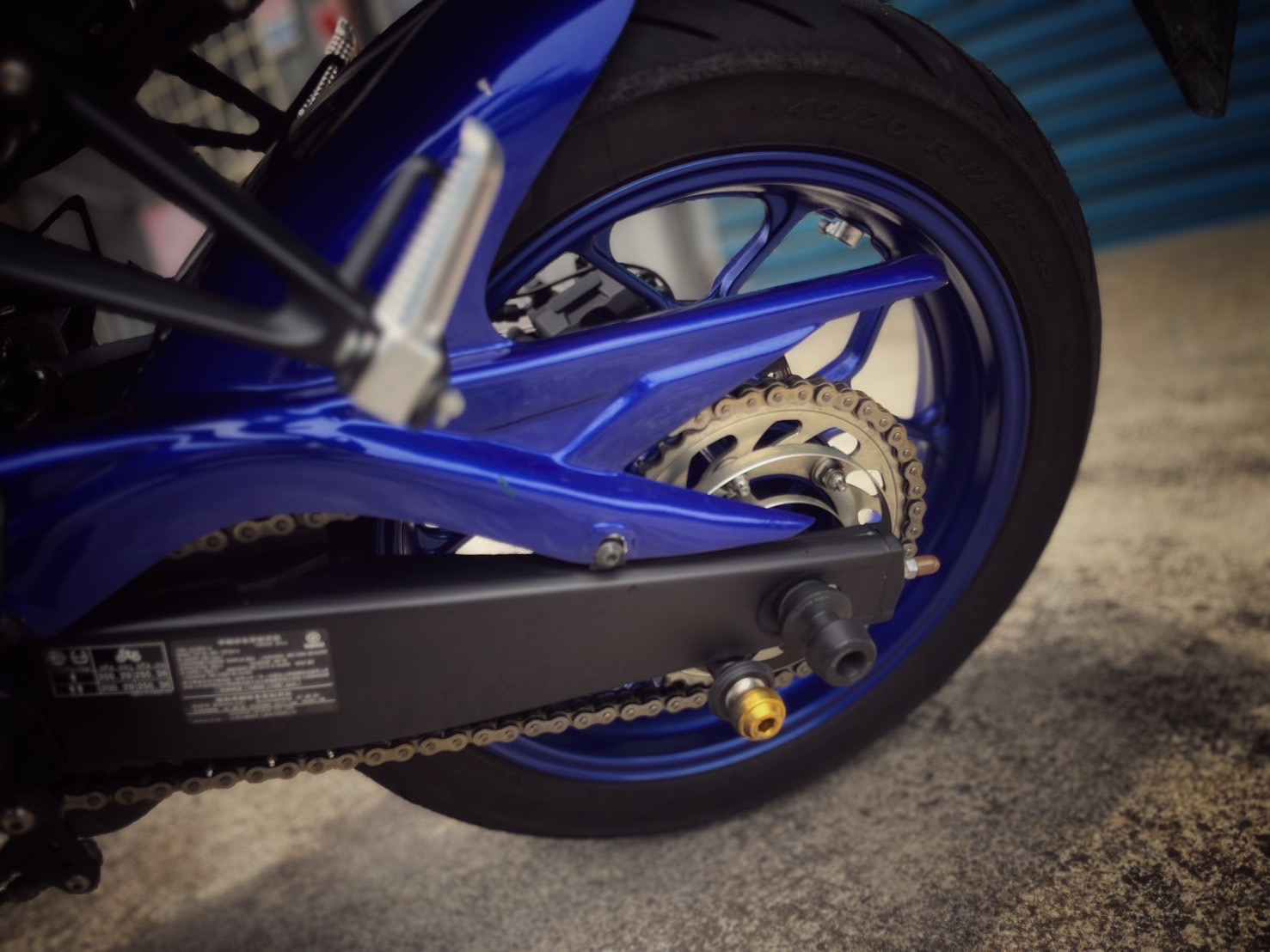 YAMAHA YZF-R3 - 中古/二手車出售中 2021 R3 眾多改裝 Gears前叉 MPJ後避震 腳踏後移 小資族二手重機買賣 ...