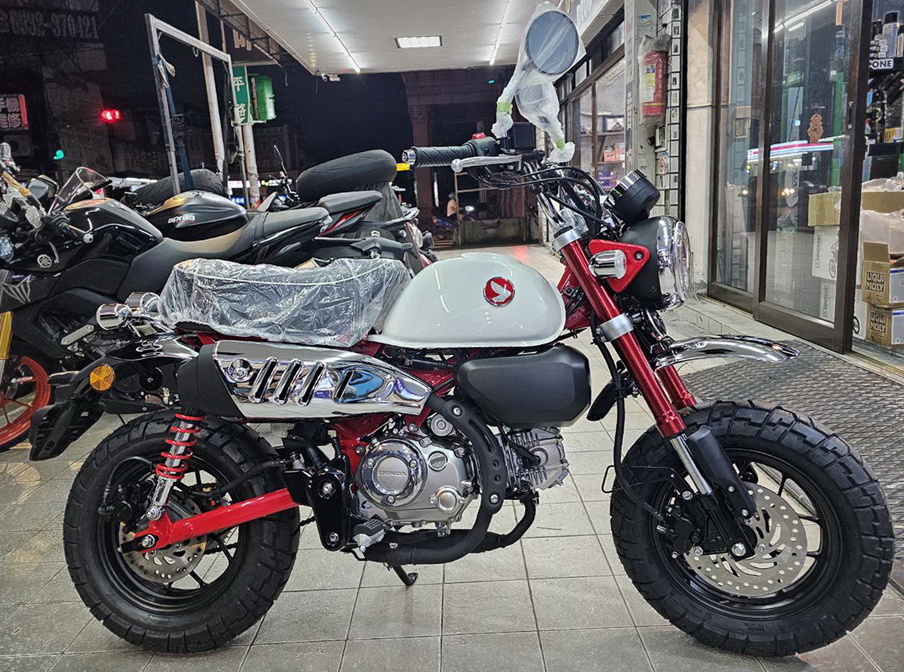 HONDA Monkey 125新車出售中 【勝大重機】2025年式 HONDA MONKEY 125 標準版 五檔 全新車售價$17.3萬 | 勝大重機