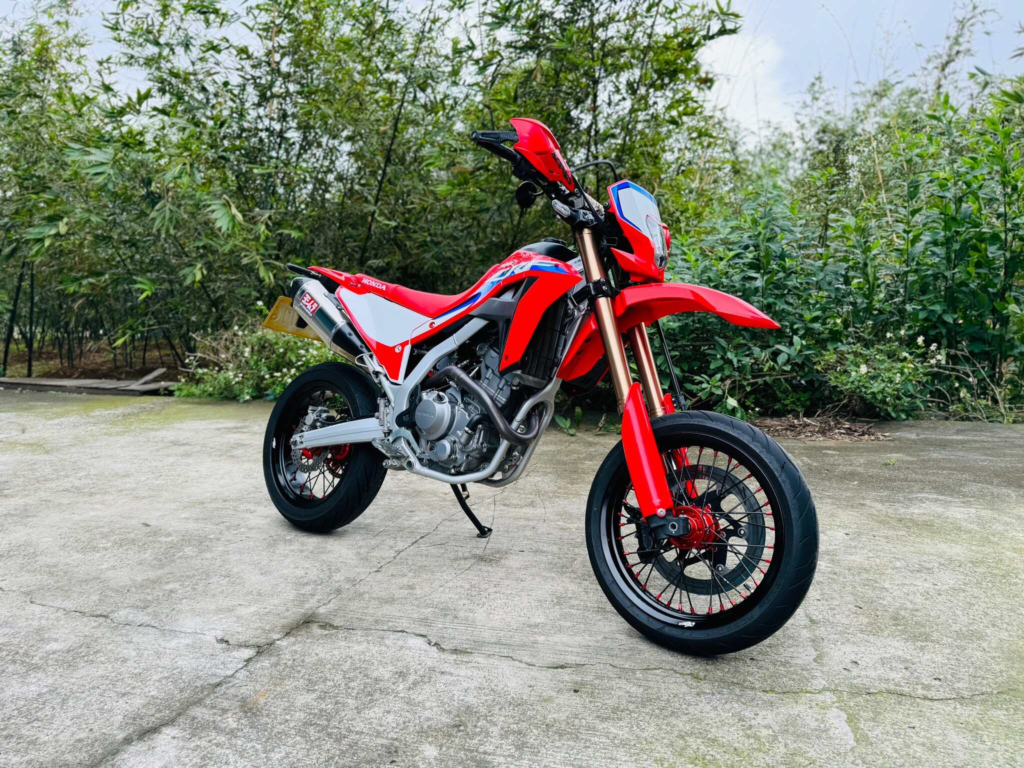 HONDA CRF300L - 中古/二手車出售中 Honda CRF300L 改滑胎多樣精品改裝 完整滑胎設定 | 摩托販