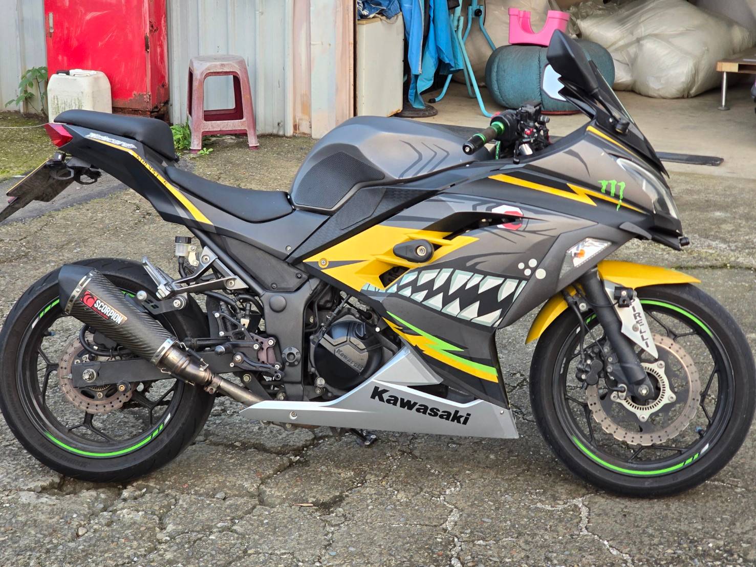 KAWASAKI NINJA300 - 中古/二手車出售中 [出售] 2017年 KAWASAKI 忍者300 ABS | 老爹重機