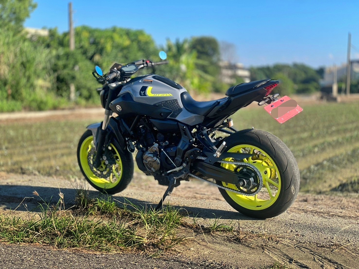 YAMAHA MT-07 - 中古/二手車出售中 2017 水泥灰MT07 改IXIL管 便宜出售 | 武士重機-阿良