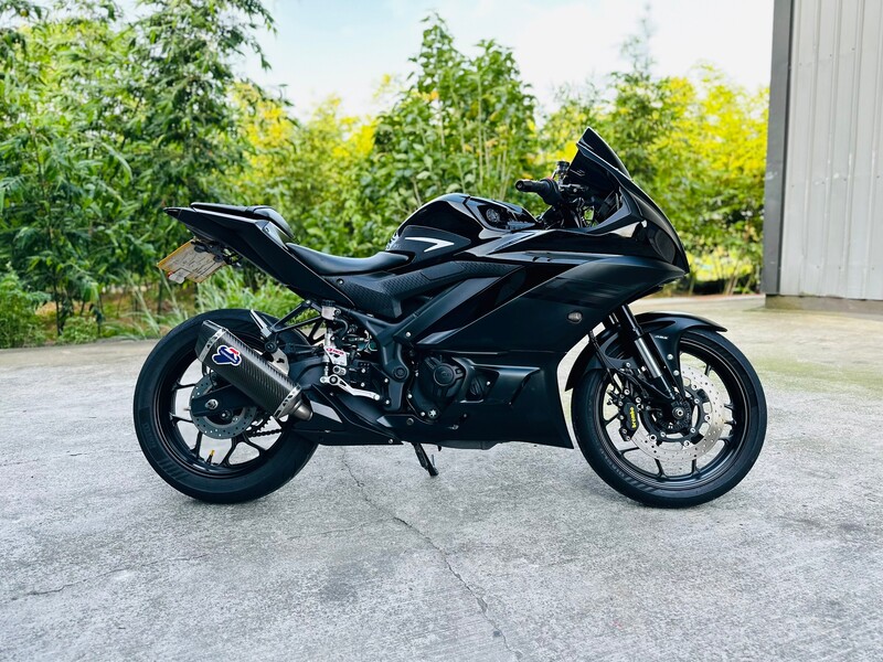 YAMAHA YZF-R3 - 中古/二手車出售中 Yamaha R3 全車黑化 重點改裝 | 摩托販