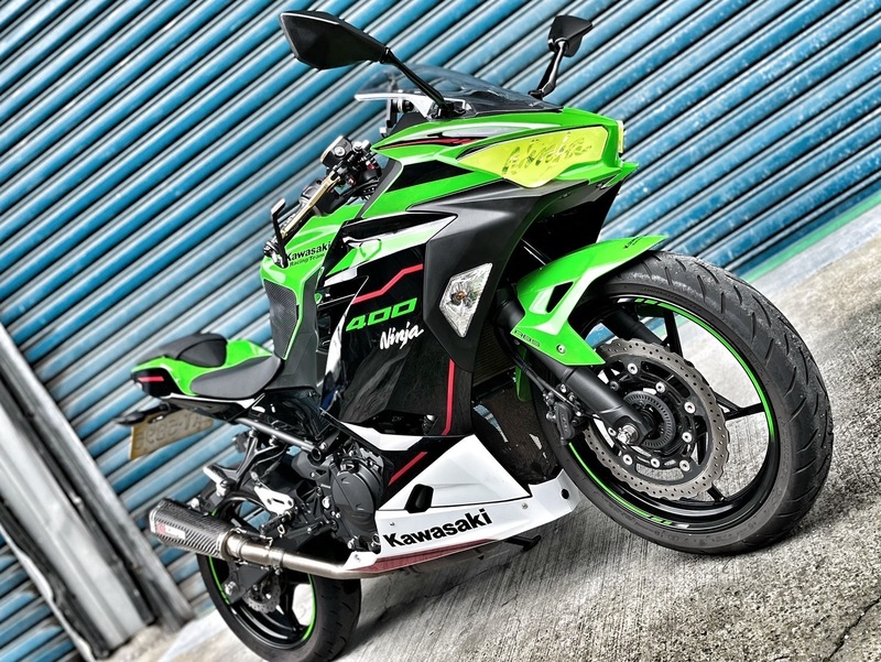 KAWASAKI NINJA400 - 中古/二手車出售中 英蠍管 ENLiNT腳踏 分離把 超多改裝 小資族二手重機買賣 | 小資族二手重機買賣