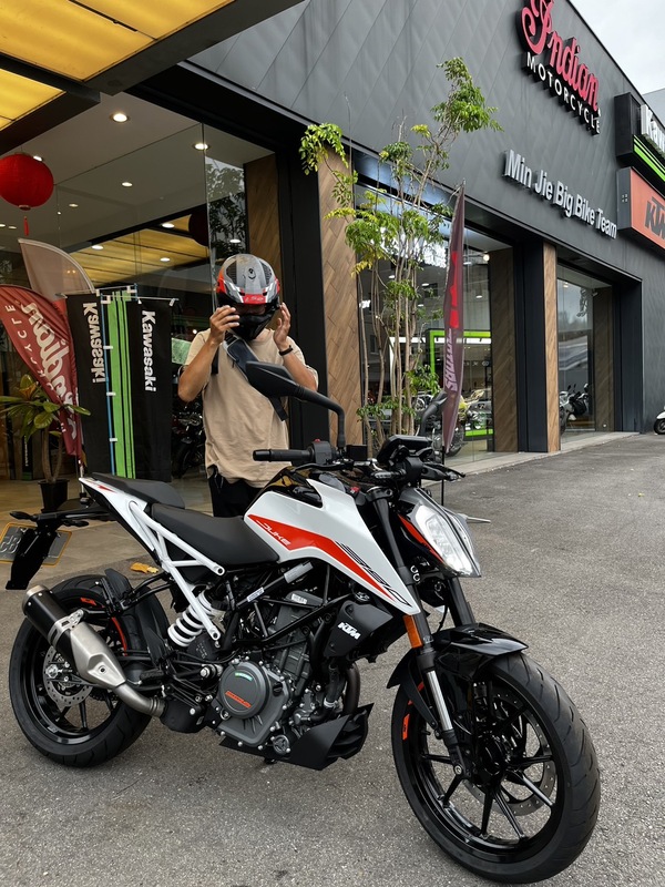 KTM 390DUKE新車出售中 【敏傑宇軒】賀交車 呂帥哥 KTM 390 DUKE 總代理公司車 | 重車銷售職人-宇軒 (敏傑)