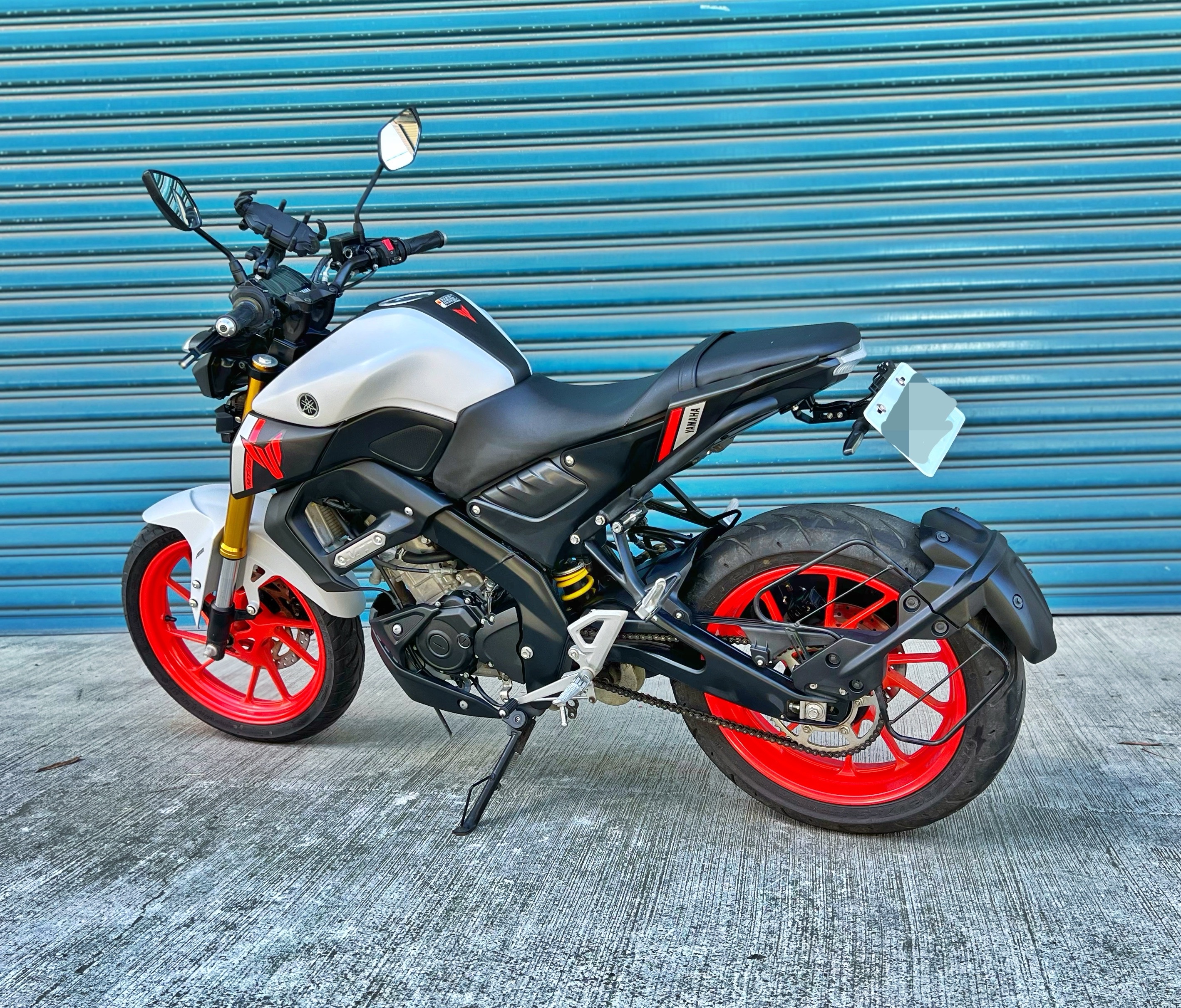 YAMAHA MT-15 - 中古/二手車出售中 2022年 MT-15 V2 多樣改裝 無摔 無事故 里程不到3千 阿宏大型重機買賣 | 阿宏大型重機買賣