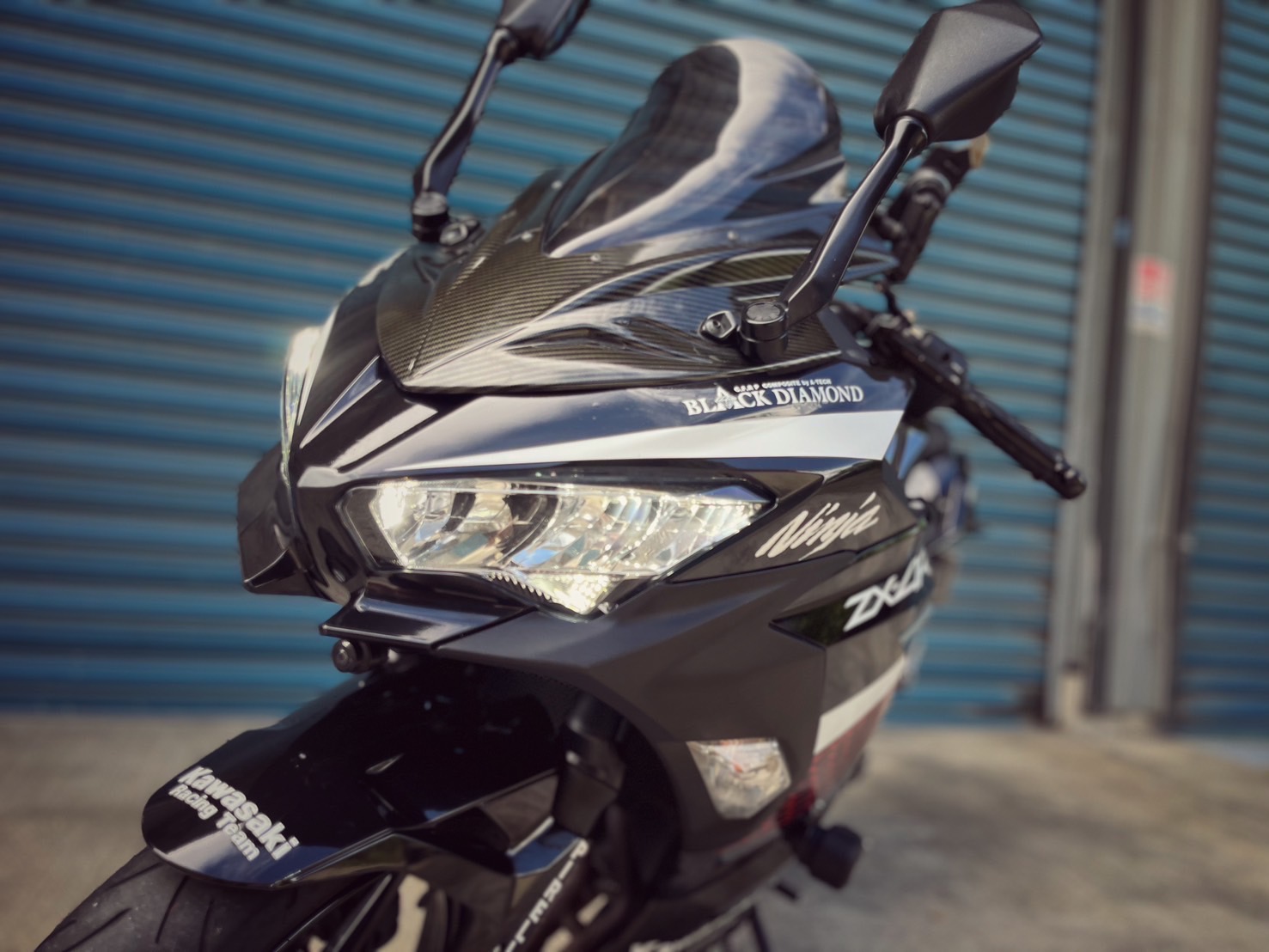 KAWASAKI NINJA400 - 中古/二手車出售中 兩套車殼 行車記錄器 無摔車無事故 小資族二手重機買賣 | 小資族二手重機買賣