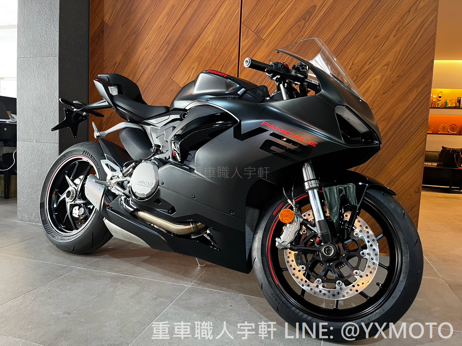 【重車銷售職人-宇軒 (敏傑)】DUCATI PANIGALE V2 - 「Webike-摩托車市」 【敏傑宇軒】2024 消光黑 DUCATI 杜卡迪 Panigale V2 總代理公司車