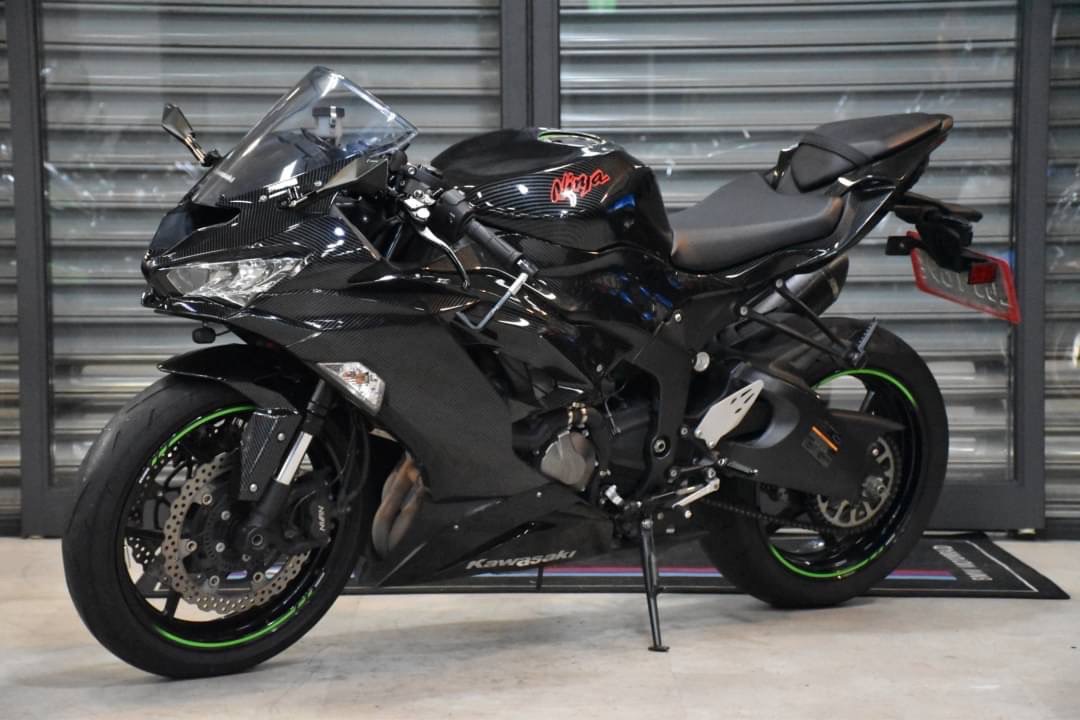 KAWASAKI NINJA ZX-6R - 中古/二手車出售中 碳蠍管 行車記錄器 小資族二手重機買賣 | 小資族二手重機買賣