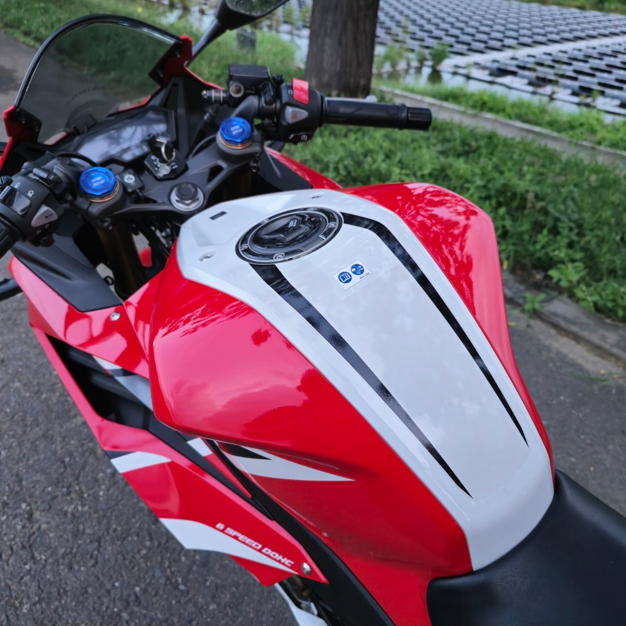 HONDA CBR150R - 中古/二手車出售中 售 2021 HONDA CBR 150R 紅白 本田仿賽 CBR150R 輕檔 | 飛翔國際