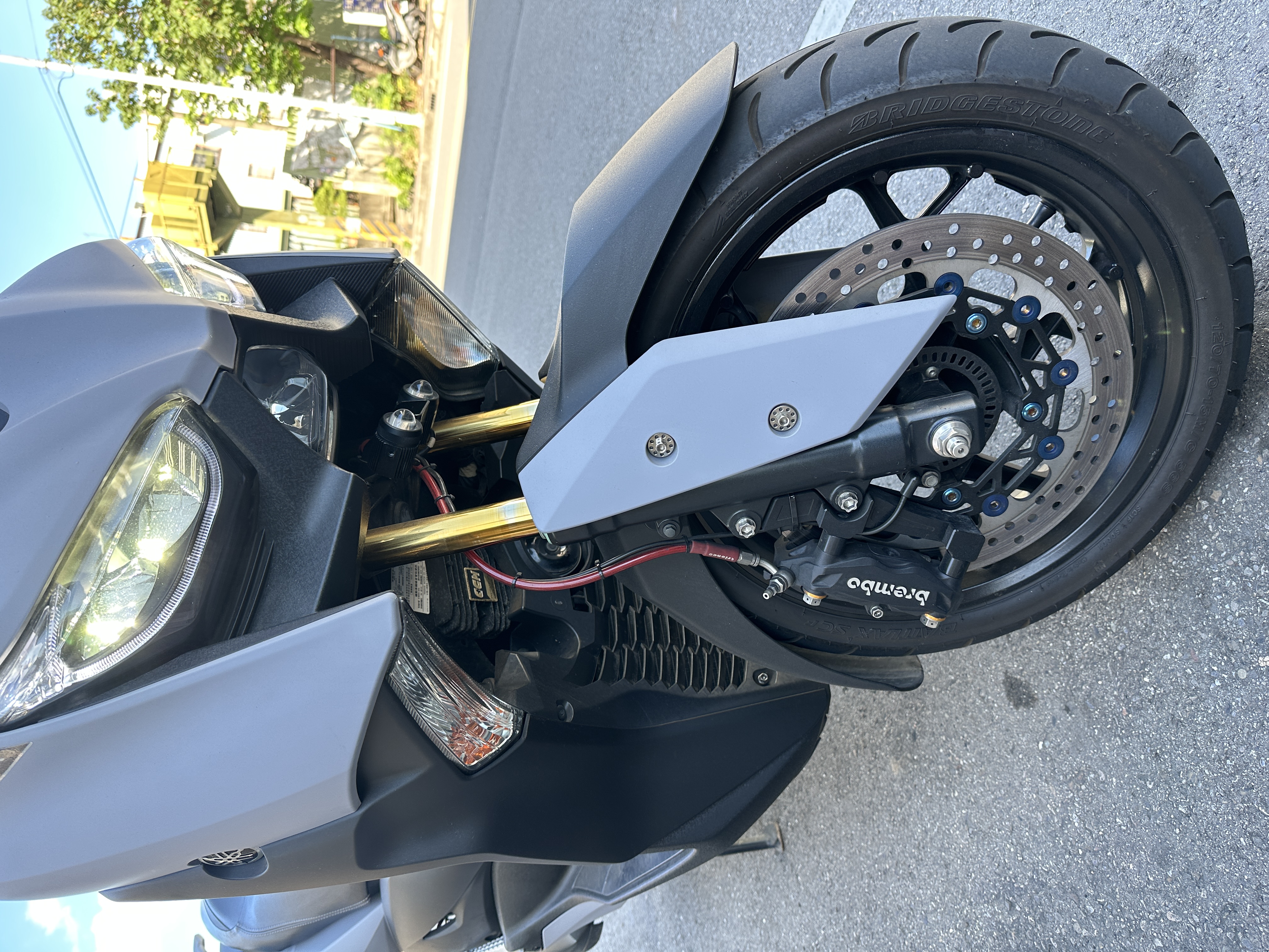 YAMAHA X-MAX 300 - 中古/二手車出售中 X-MAX 2019 水泥灰(小精品) | 個人自售