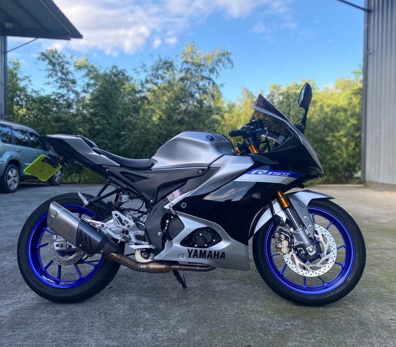 YAMAHA YZF-R15 - 中古/二手車出售中 全段排氣管 眾多改裝 原漆 無事故  保證里程 搜尋 IG:Motoshen 大聖二輪廣場 | Motoshen大聖二輪廣場