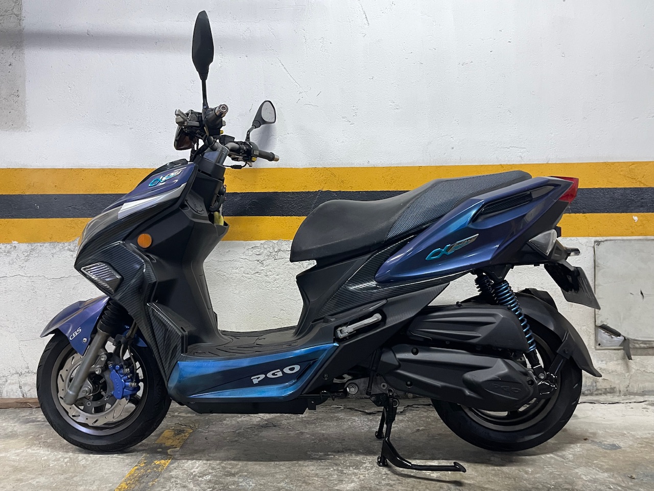 比雅久 ALPHA MAX 125 - 中古/二手車出售中 賣代步PGO 摩特動力 Alpha Max 阿法125 CBS雙碟 2019年 無改裝，通勤、接送、外送代步好車~ | 個人自售