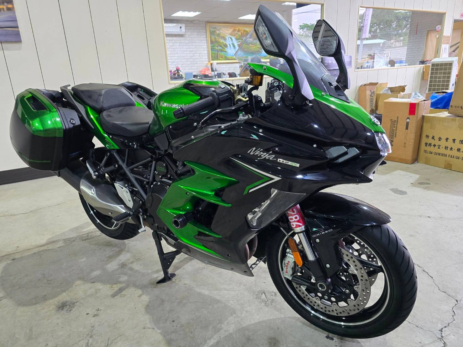 KAWASAKI Ninja H2 SX - 中古/二手車出售中 [出售] 2023年 KAWASAKI  H2SX HE 頂規 新款 保固中 | 老爹重機