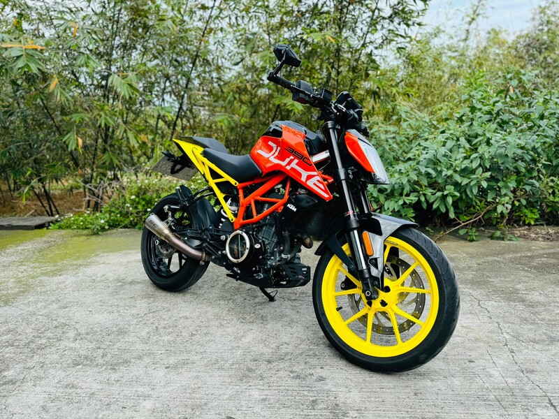 KTM 390DUKE - 中古/二手車出售中 KTM Duke 390 安東車 改裝排氣管透明離合器外蓋 便宜入手 | 摩托販