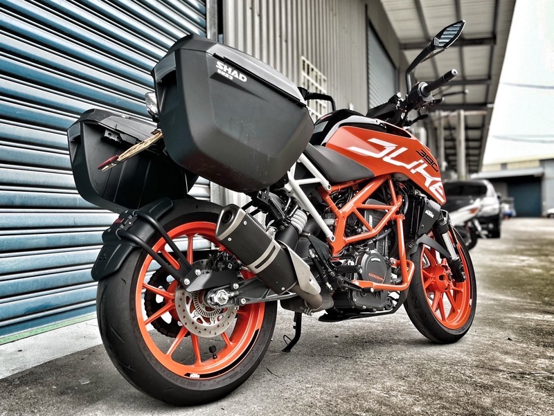 KTM 390DUKE - 中古/二手車出售中 無摔車無事故 選配雙箱 小資族二手重機買賣 | 小資族二手重機買賣