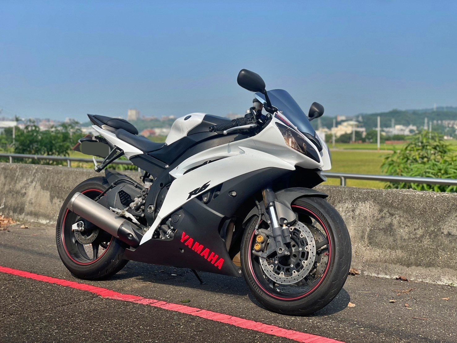 【武士重機-阿良】YAMAHA YZF-R6 - 「Webike-摩托車市」 原廠殼 無摔無調錶 超美白R6