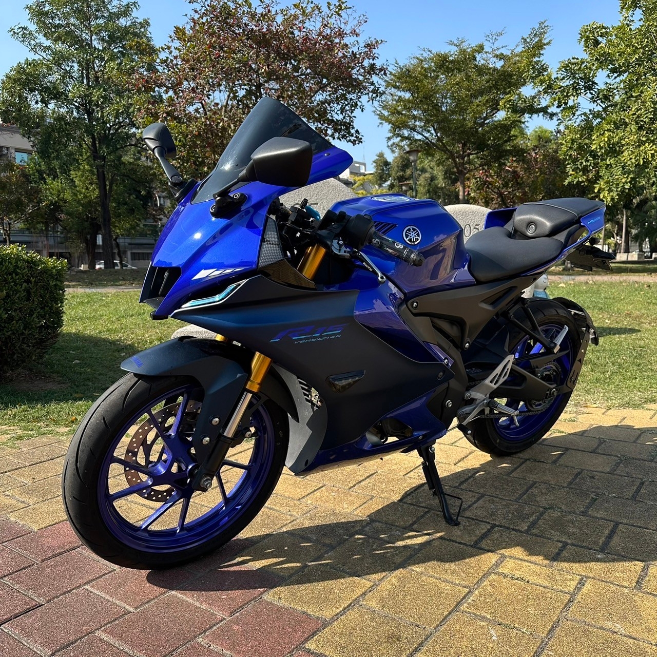 【貳輪嶼中古機車專賣-台南店】YAMAHA YZF-R15 - 「Webike-摩托車市」 2022 山葉 R15V4 #0316 貿易商車