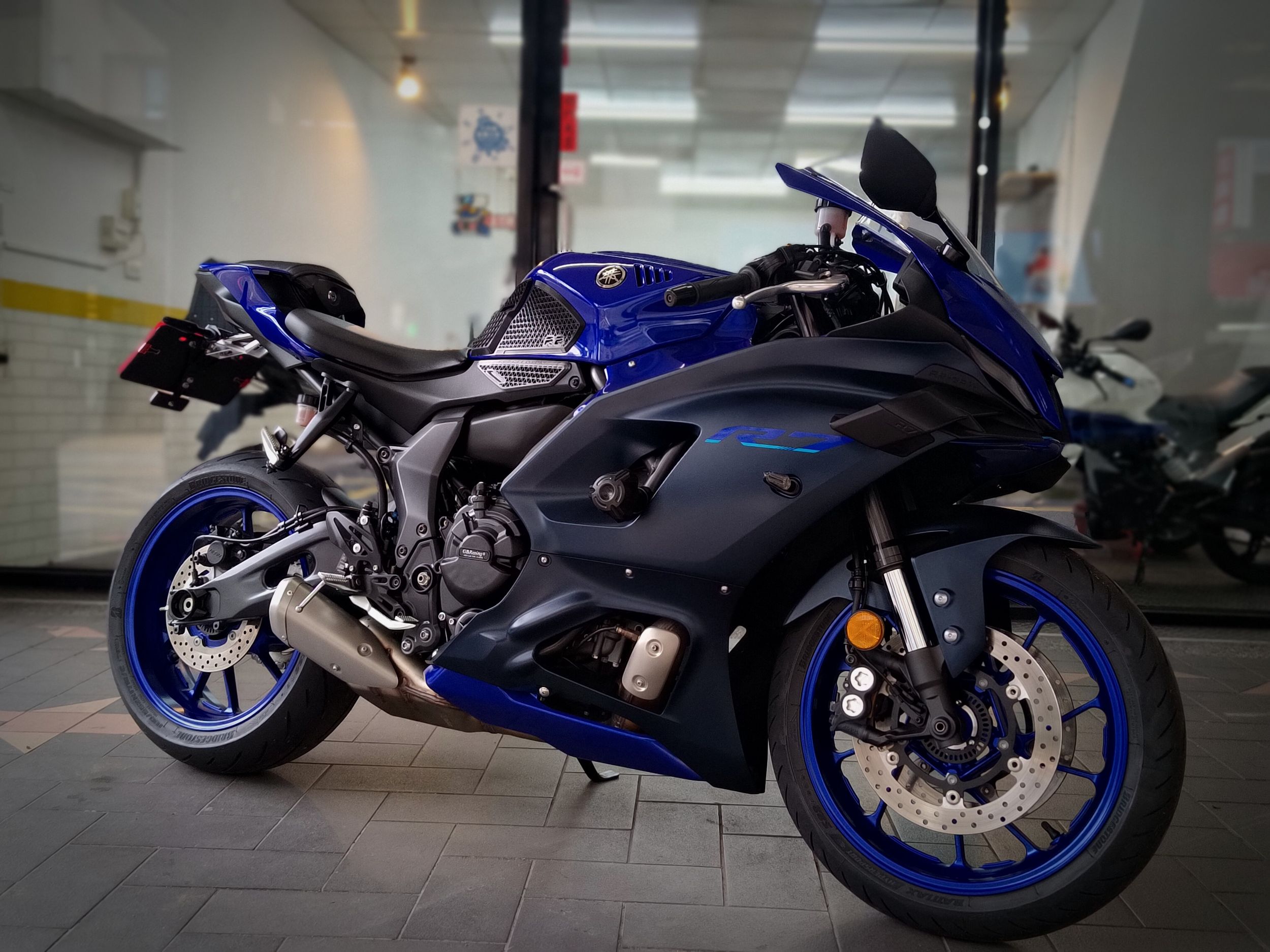 【成蘆進口摩托車】YAMAHA YZF-R7 - 「Webike-摩托車市」 YZF-R7 總代理一手車，原漆如新無倒傷，只跑3860km