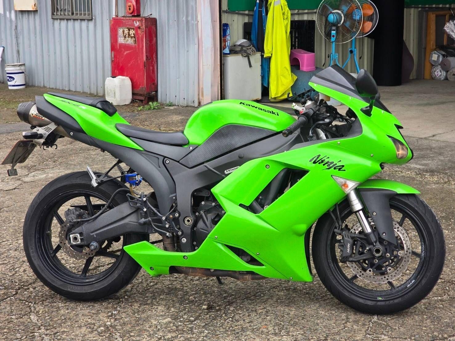 KAWASAKI NINJA ZX-6R - 中古/二手車出售中 重機仁大叔-不到10萬售KAWASAKI ZX6R  | 個人自售