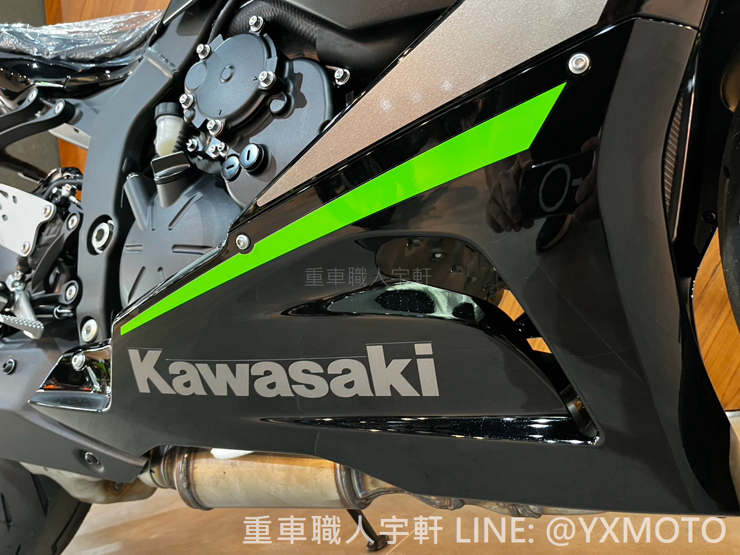 KAWASAKI NINJA ZX-6R新車出售中 【敏傑宇軒】2024 Kawasaki ZX-6R 636 亮黑銀綠 總代理公司車 | 重車銷售職人-宇軒 (敏傑)