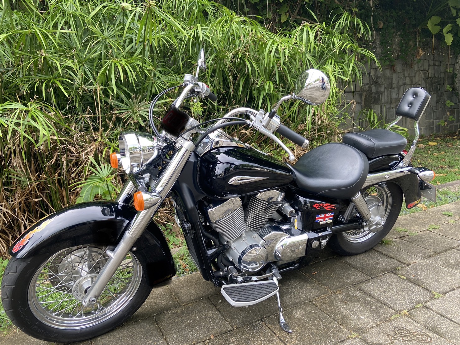 【個人自售】HONDA SHADOW750 - 「Webike-摩托車市」 2009領牌正一手車僅跑1.8萬公里.全車漂亮.新改款噴射引擎.經典美車全額銀貸