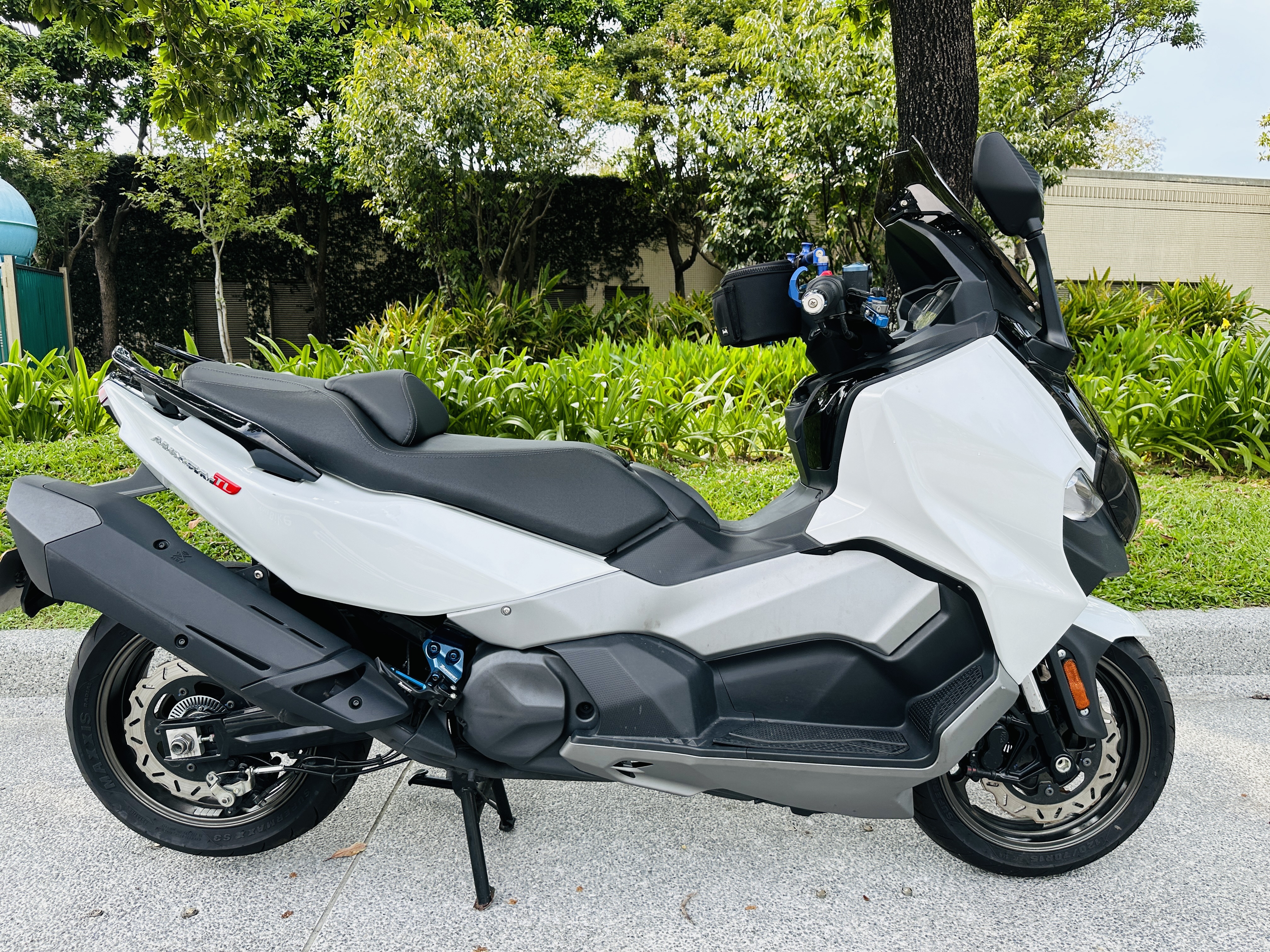 三陽 MAXSYM TL - 中古/二手車出售中 SYM 三陽 TL500 2020 白色 少騎 才跑8百 多樣精品 | 輪泰車業