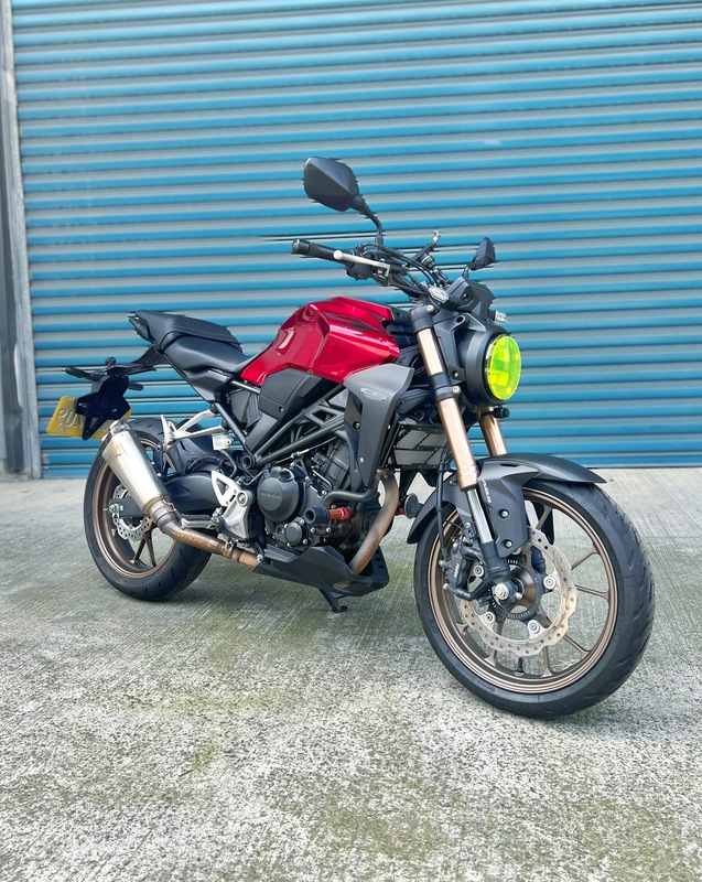 HONDA CB300R - 中古/二手車出售中 2021年 CB300R IXRACE排氣管(原廠管在)、前後行車記錄器 無摔 無事故 | 阿宏大型重機買賣