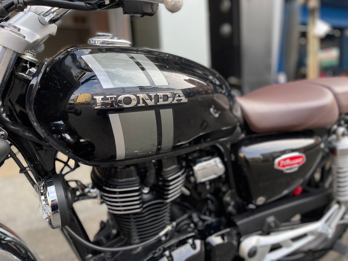 HONDA CB350新車出售中 Honda CB350 黑銀色 2023 PRO CHROME ABS | 飛翔重車{三民店}
