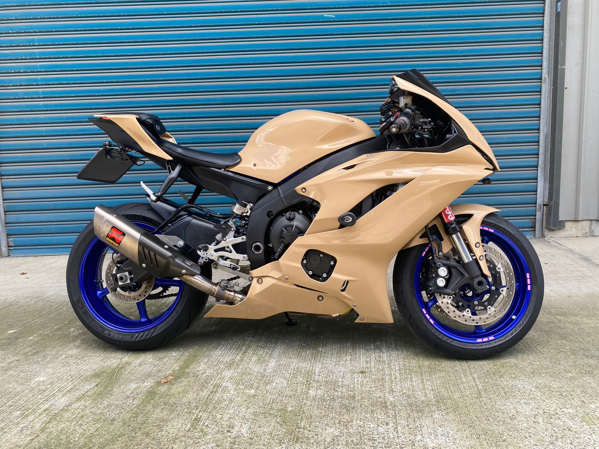 YAMAHA YZF-R6 - 中古/二手車出售中 20年R6 精品改裝 副廠殼(藍色原廠殼在)全段蠍子 IG:大聖二輪廣場 | Motoshen大聖二輪廣場