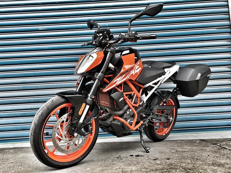 KTM 390DUKE - 中古/二手車出售中 無摔車無事故 選配雙箱 小資族二手重機買賣 | 小資族二手重機買賣