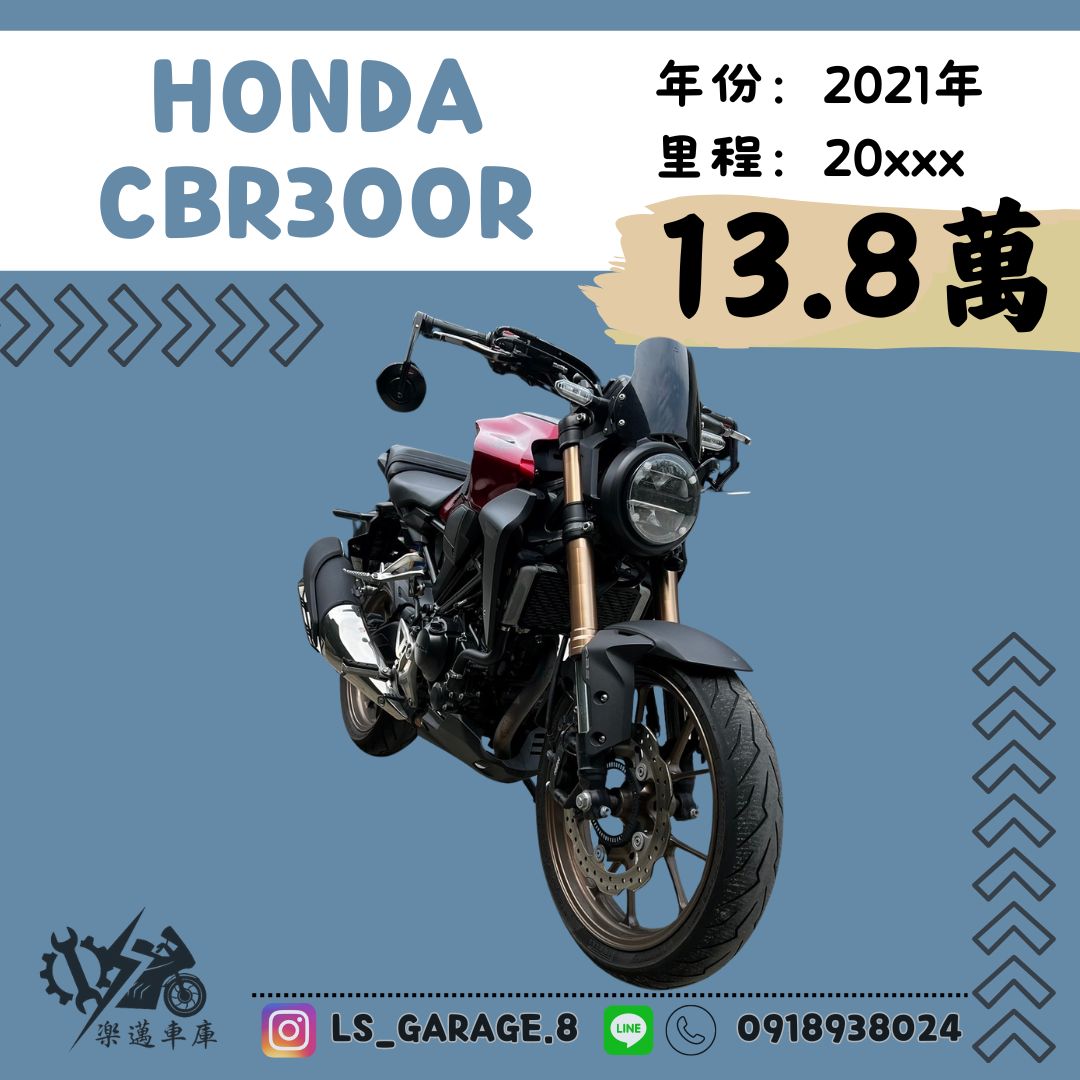 【楽邁車庫】HONDA CB300R - 「Webike-摩托車市」 HONDA CB300R紅