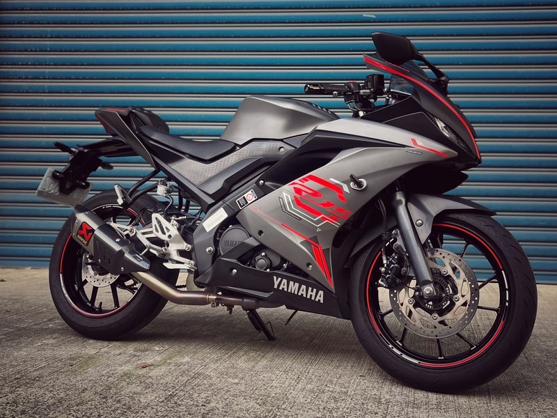 YAMAHA YZF-R15 - 中古/二手車出售中 ABS版 全段排氣管 鬼面車罩 小資族二手重機買賣 | 小資族二手重機買賣