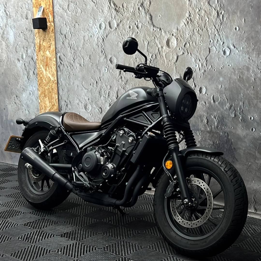 【個人自售】HONDA Rebel 500 - 「Webike-摩托車市」 2021年出廠 Honda Rebel500s 黑色系 低里程 車況佳
