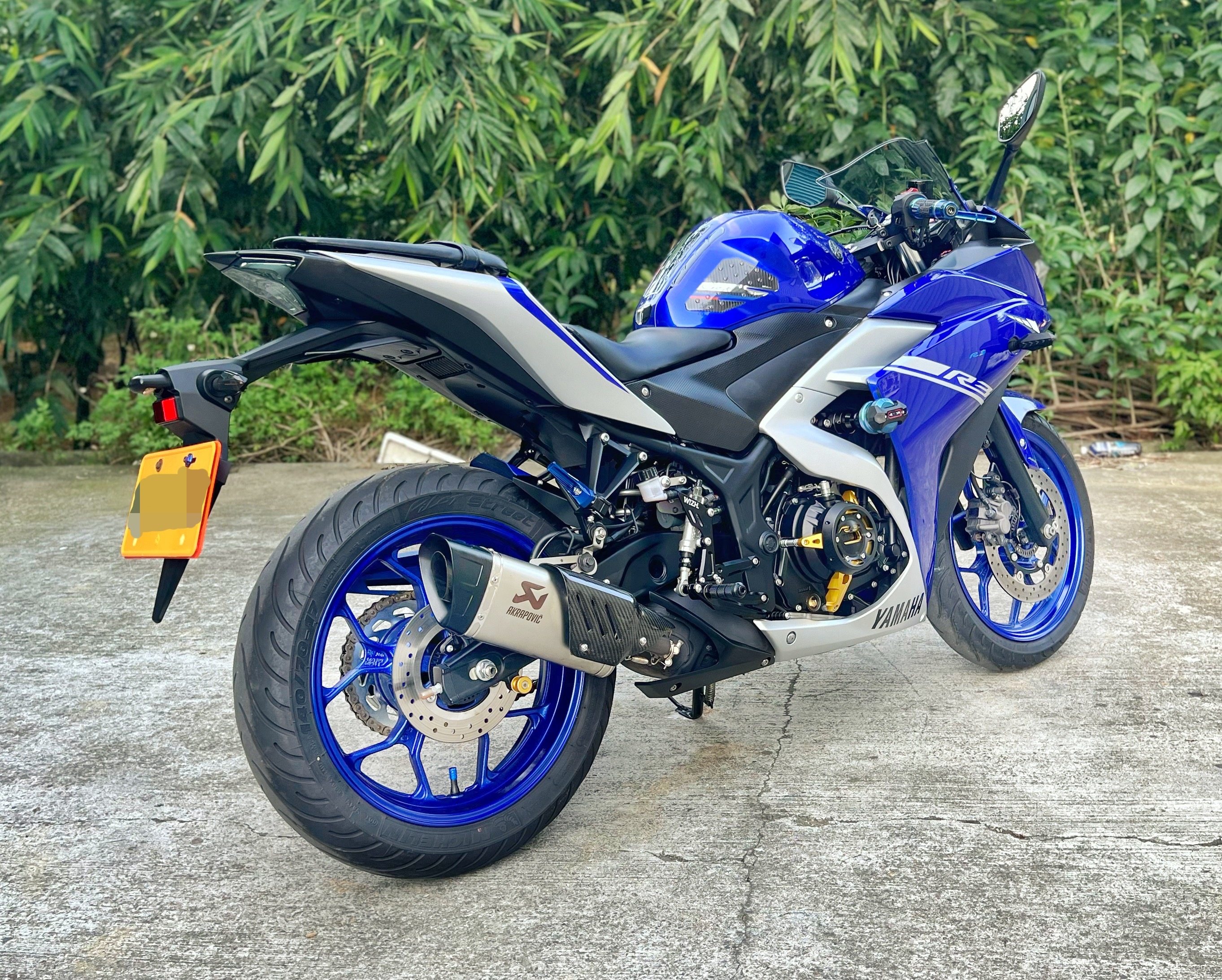 YAMAHA YZF-R3 - 中古/二手車出售中 2018年 R3 一手車 超多改裝 無摔 無事故 阿宏大型重機買賣 | 阿宏大型重機買賣